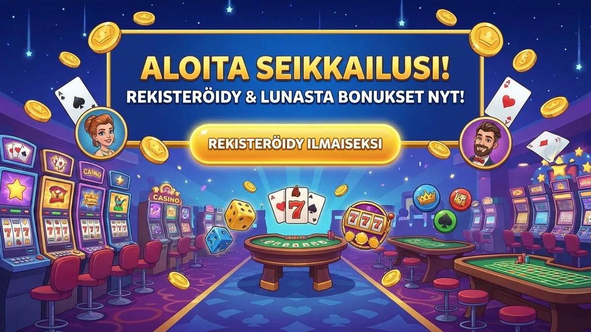 Rekisteröidy bonuksella
